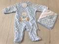 Conjunto de Pijama Bebé | Tamanho 1 Mês