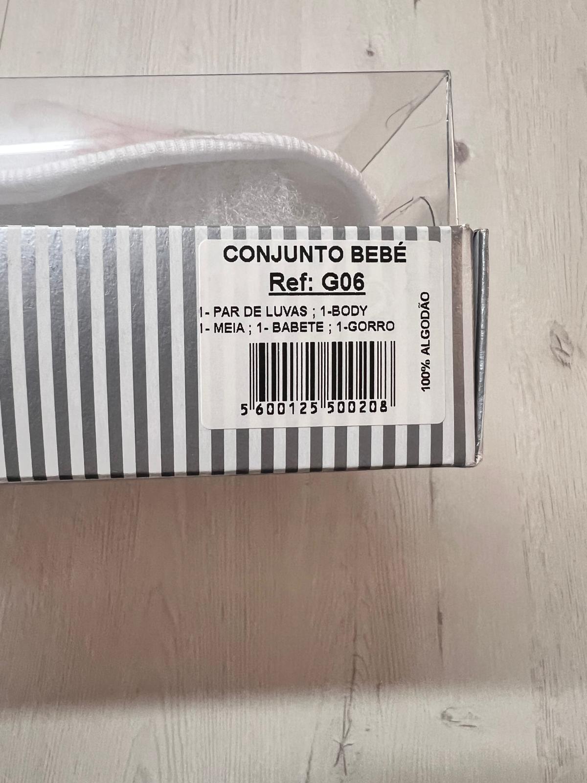 Conjunto para recém nascido