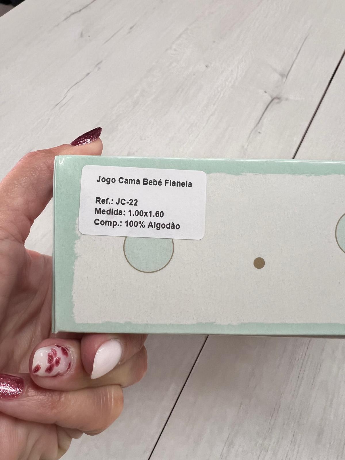 Jogo de Lençóis de Flanela para Bebé